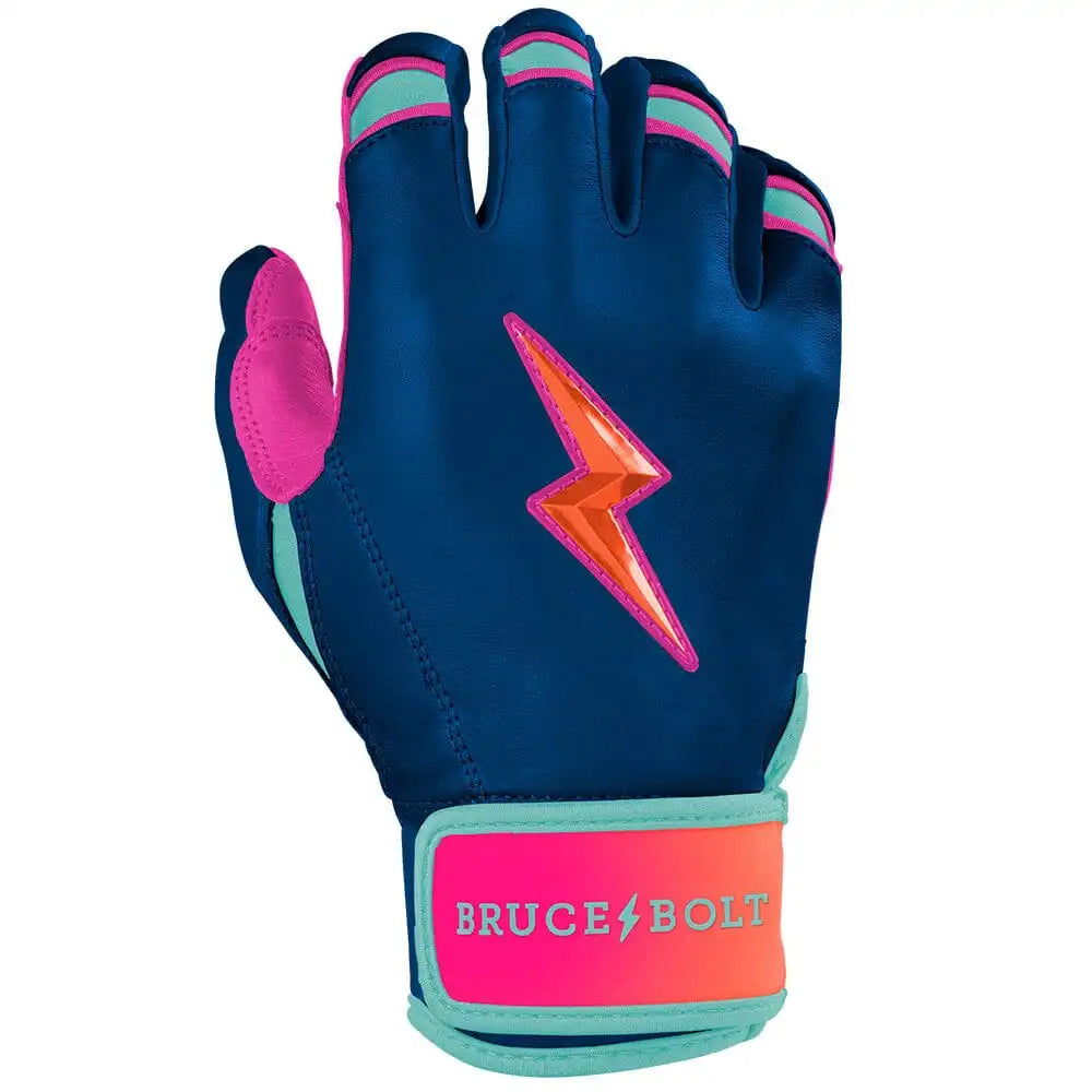 Personalized Bear Series Short Cuff Batting Gloves - Sunset