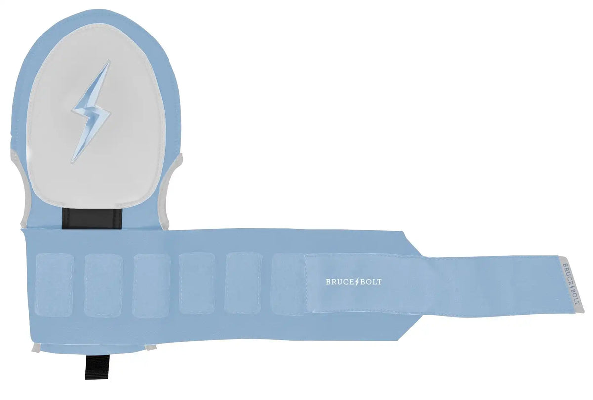 Chrome Series Sliding Mitt - Baby Blue