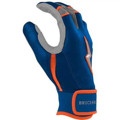 Brandon Nimmo Signature Series Short Cuff Batting Gloves - Blue
