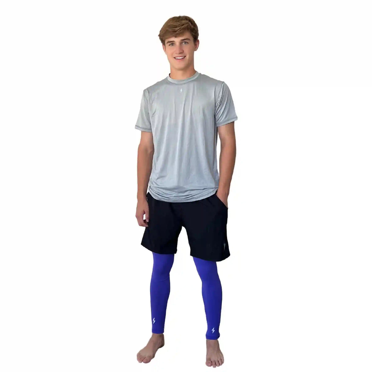 Compression Xtra Long Leg Sleeves (2-Pack) - Purple