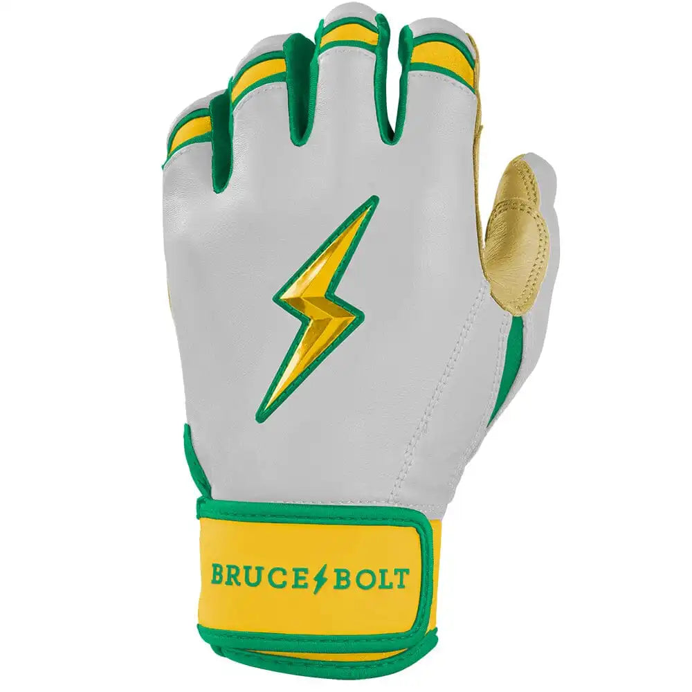 Nick Kurtz Signature Series Short Cuff Batting Gloves - Vegas White