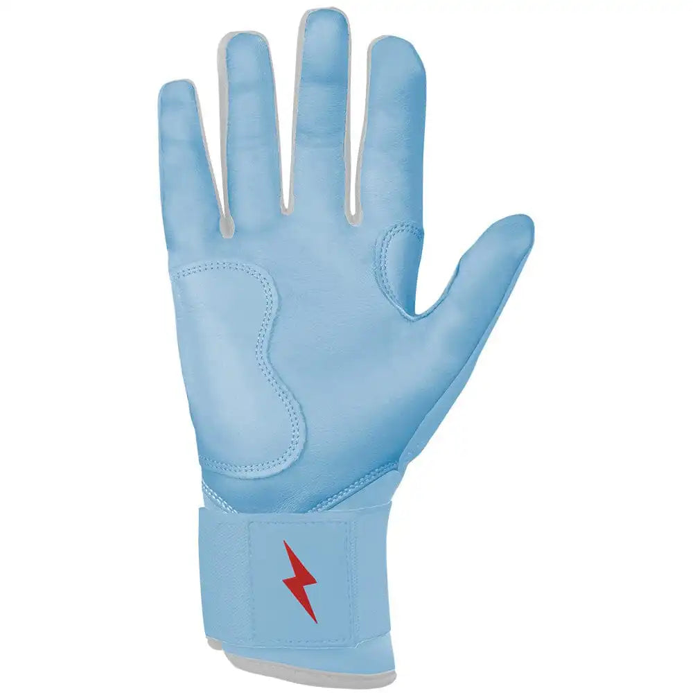 Ian Happ Signature Series Long Cuff Batting Gloves - Baby Blue