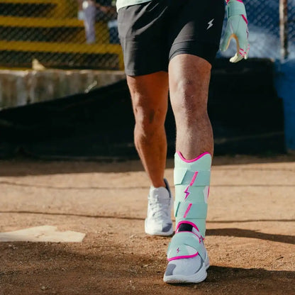Fernando Tatis Jr. Signature Series Leg Guard - Mint/Pink