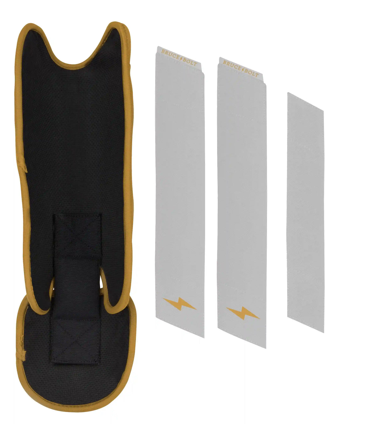 Gold Series Leg Guard - White/Gold