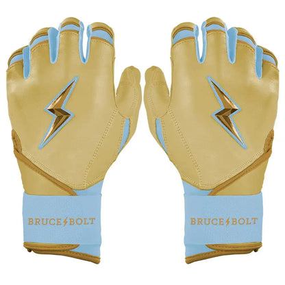 Bryce Rainer Signature Series Long Cuff Batting Gloves - Ivory