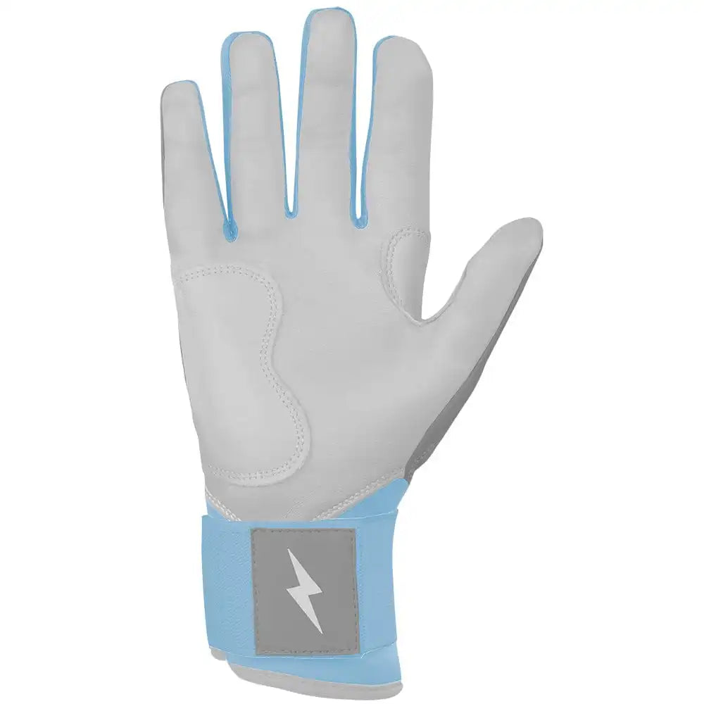 Personalized Ian Happ Signature Series Long Cuff Batting Gloves - Grey