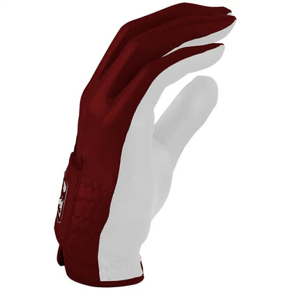Bear Series Golf Gloves (On Right, 2-Pack) - College Station Maroon