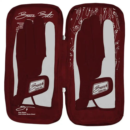Bear Series Golf Gloves (On Right, 2-Pack) - College Station Maroon
