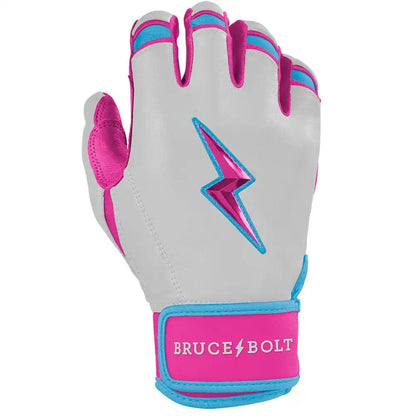 Perfect Game Collab Series Short Cuff Batting Gloves - Summer Swirl