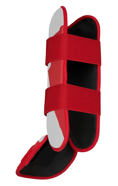 Chrome Series Leg Guard - Red