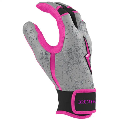 Brandon Nimmo Signature Series Short Cuff Batting Gloves - Concrete