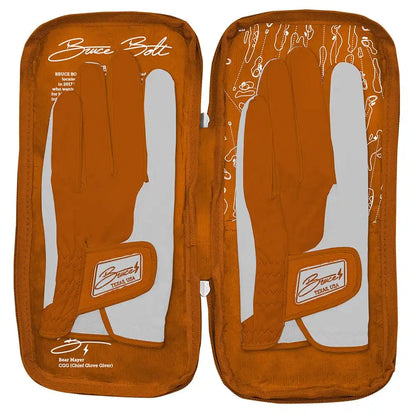 Bear Series Golf Gloves (On Right, 2-Pack) - Austin Orange