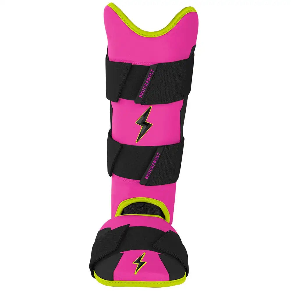Bear Series Leg Guard - Pink Lightning