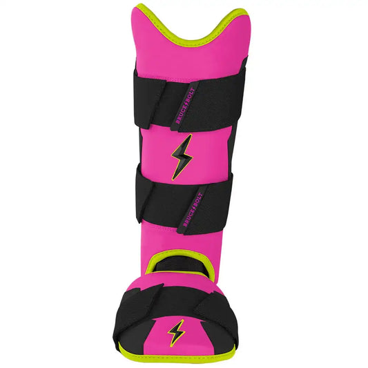 Bear Series Leg Guard - Pink Lightning