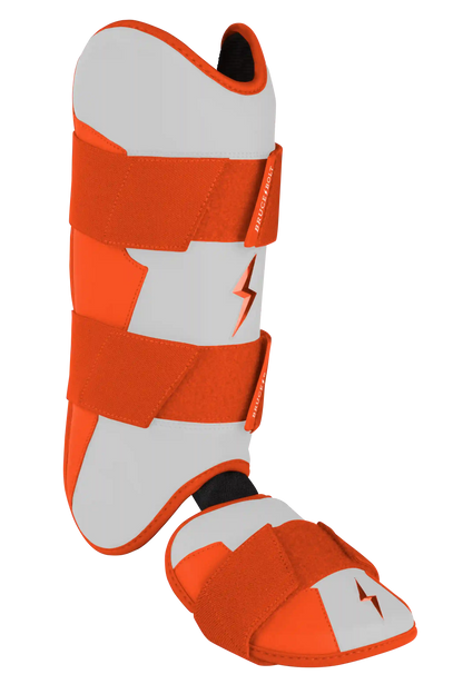 Chrome Series Leg Guard - Orange