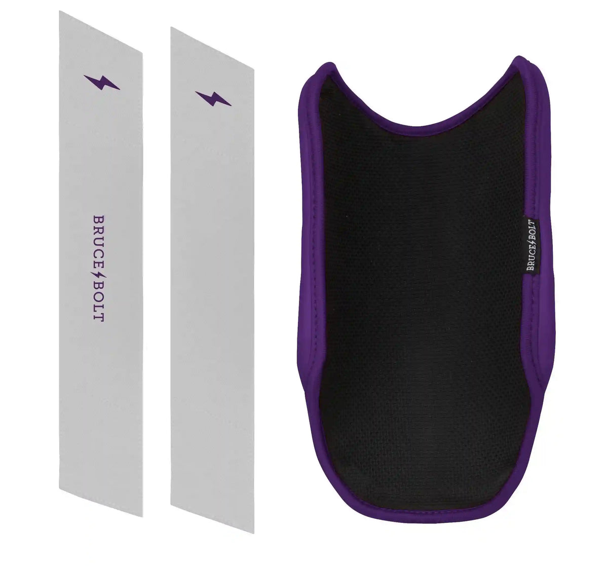 Chrome Series 9" Elbow Guard - Purple
