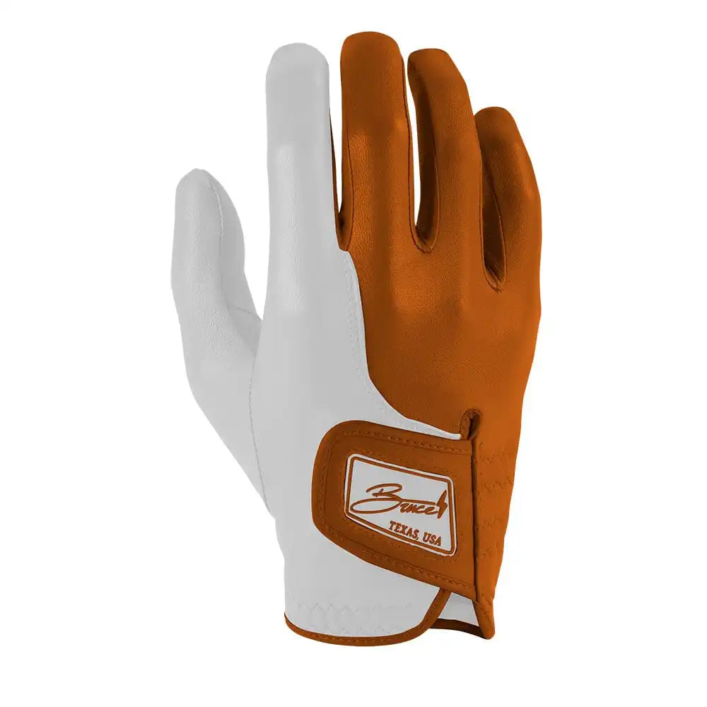 Bear Series Golf Gloves (On Right, 2-Pack) - Austin Orange