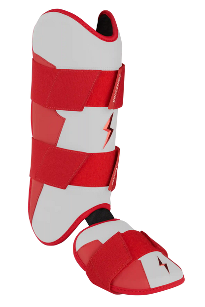 Chrome Series Leg Guard - Red